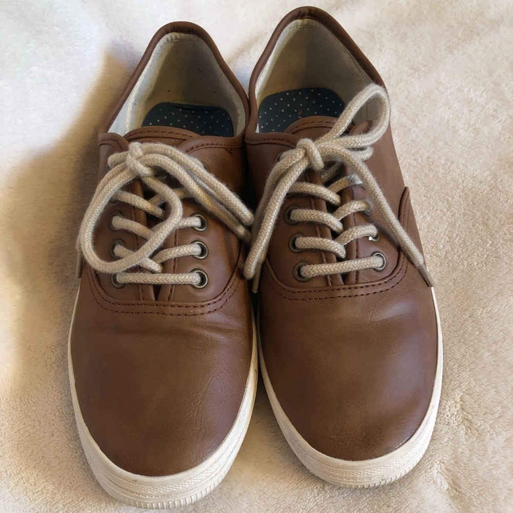 American Eagle by Payless Faux Leather Sneakers